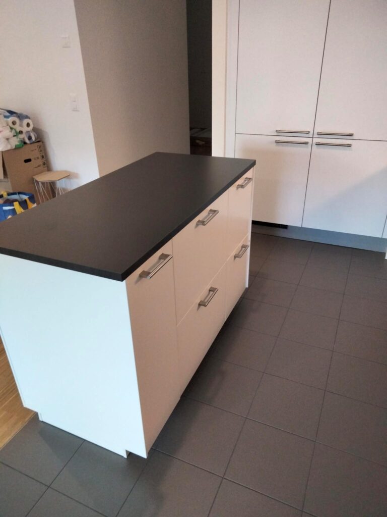Îlot blanc, plan anthracite